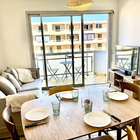 Apartment Traversant, Proche Plage, 2 Balcons, Pets Ok, Menage Inclus, Jusqu'a 8 Pers, - Fr-1-229c-94 *